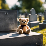 plaque funéraire pour enfant