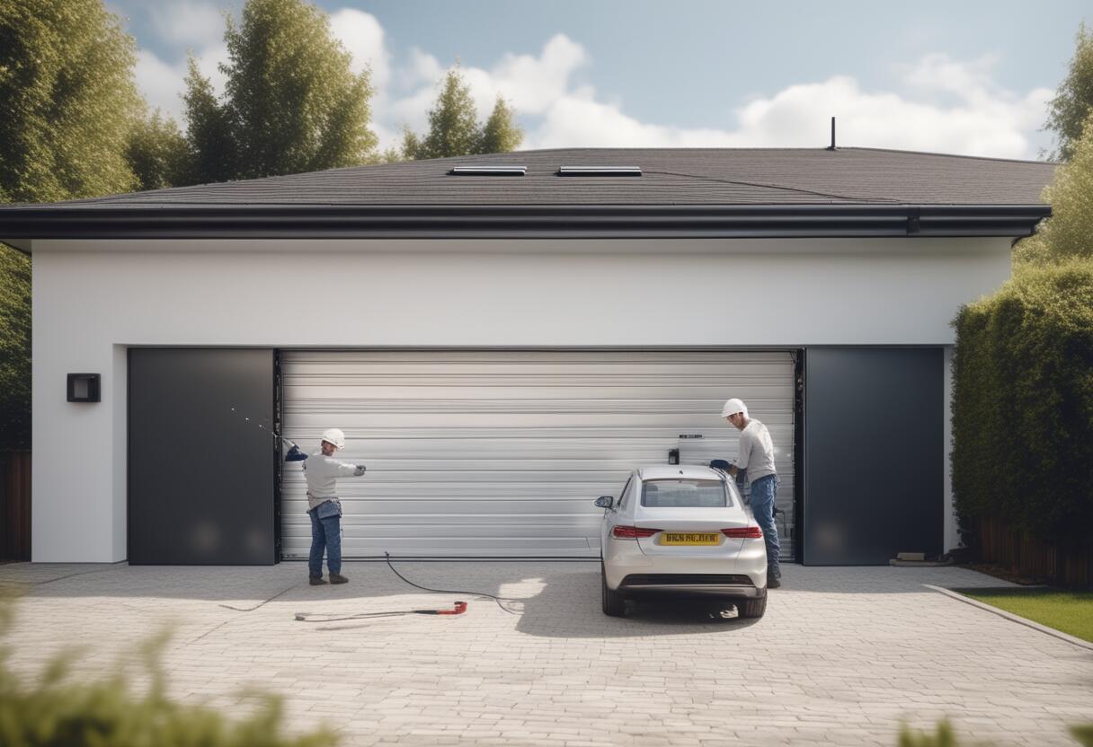 Prix porte garage electrique avec pose : ce qu’il faut savoir avant de choisir