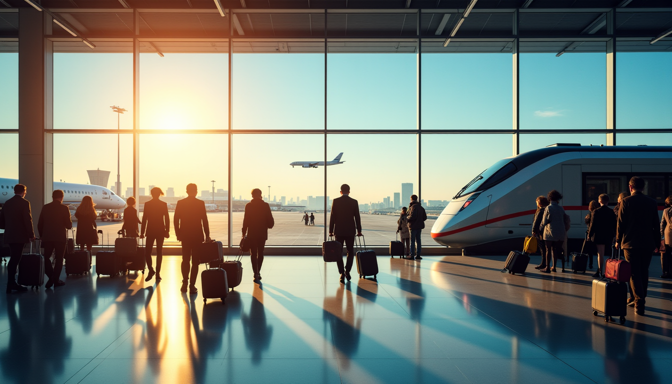 Avion ou train : quel moyen de transport choisir pour vos voyages