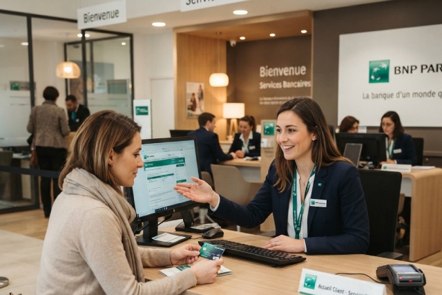 Découvrez en détail le service client de BNP Paribas : assistance, offres et engagement